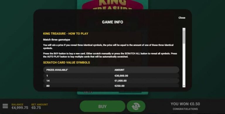 King Treasure