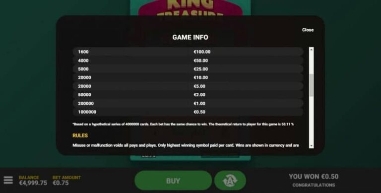 King Treasure