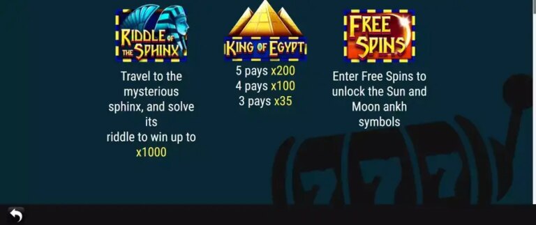 King of Egypt (Intouch Games)