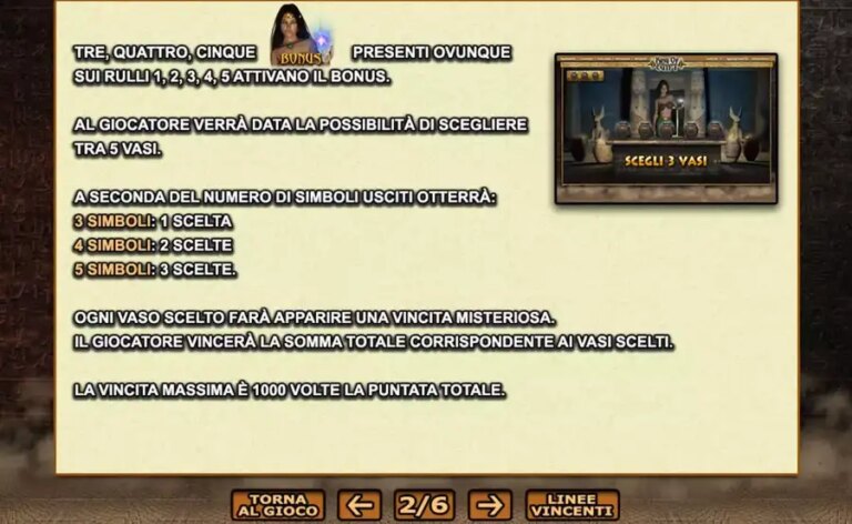 King of Egypt (Giocaonline)