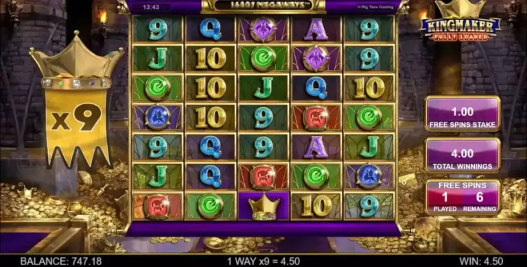 Kingmaker Fully Loaded Megaways