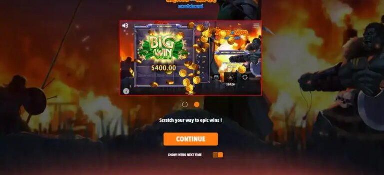 Kings of War Scratch Card