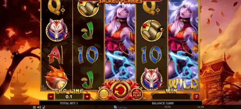Kitsune’s Scrolls Sacred Flames