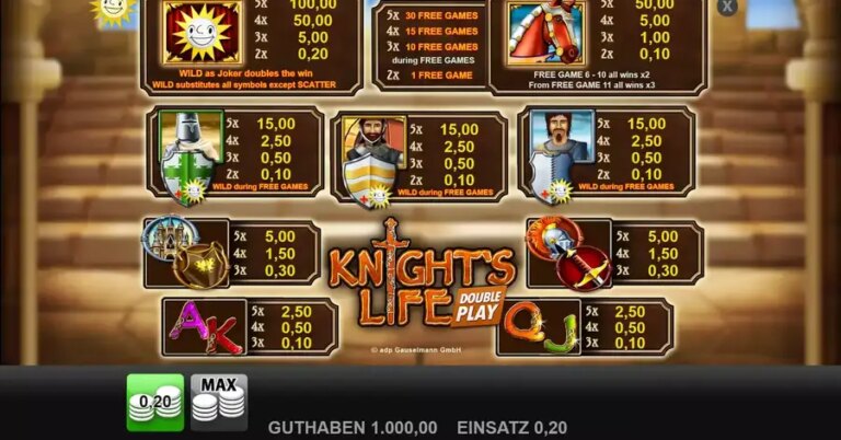 Knight’s Life Double Play