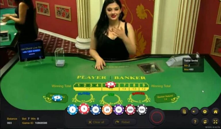 Knockout Baccarat Live Casino