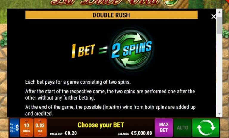 La Dolce Vita Double Rush
