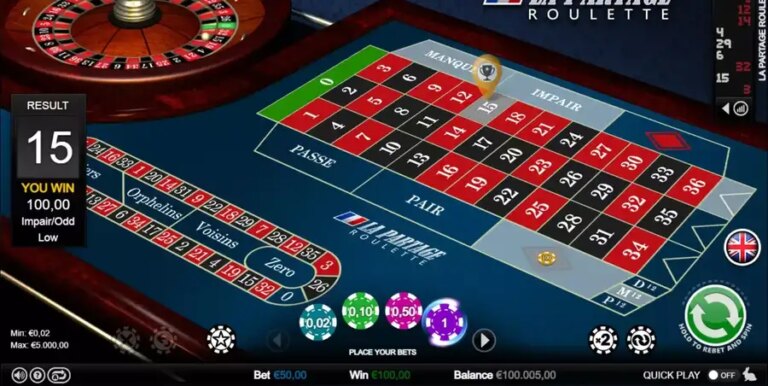 La Partage Roulette (Games Inc)