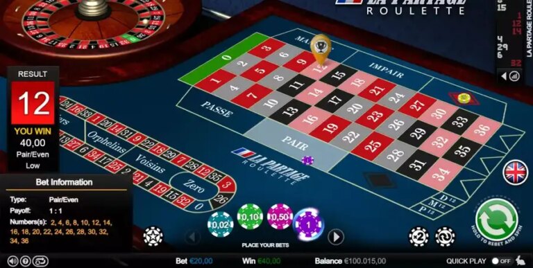 La Partage Roulette (Games Inc)