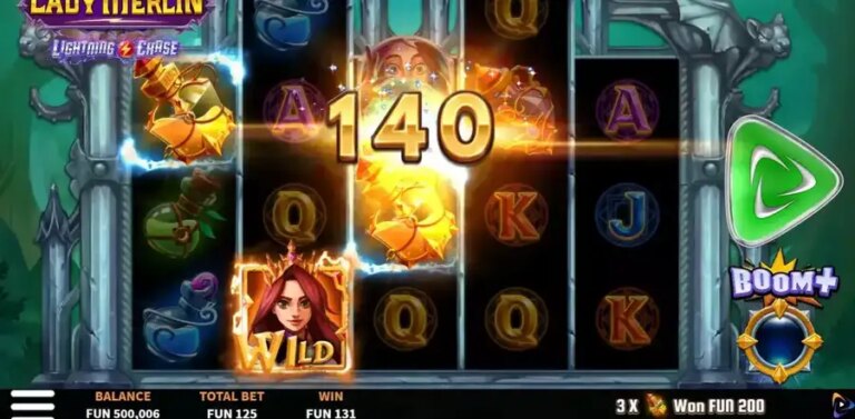 Lady Merlin Lightning Chase