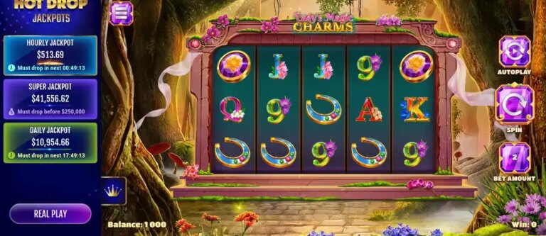 Lady’s Magic Charms Hot Drop Jackpots