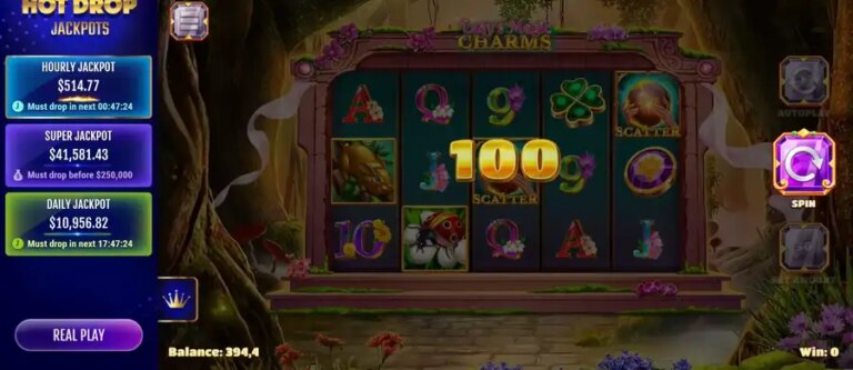 Lady’s Magic Charms Hot Drop Jackpots