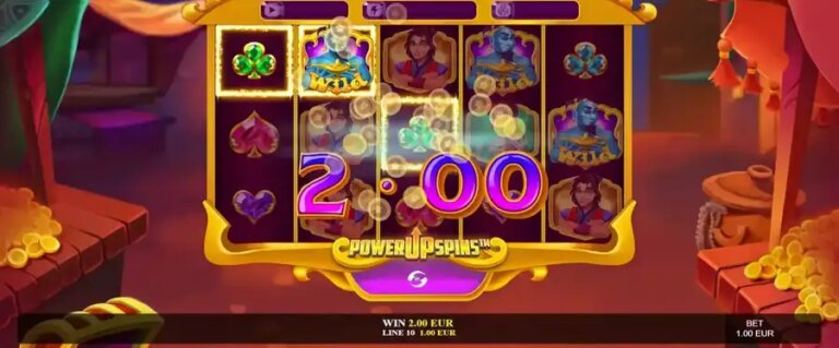 Lamp of Magic PowerUpSpins