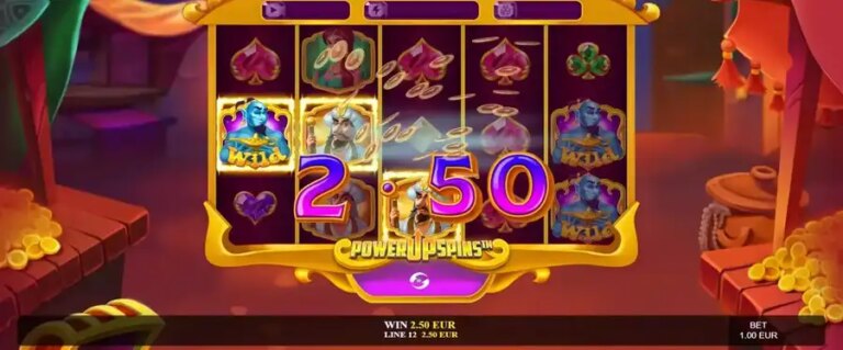 Lamp of Magic PowerUpSpins