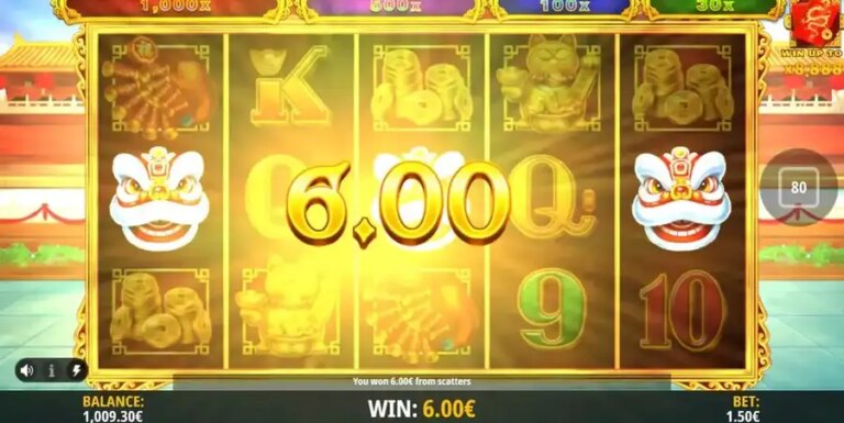 Lanterns & Lions: Hold & Win