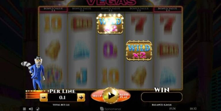 Lemur Does Vegas