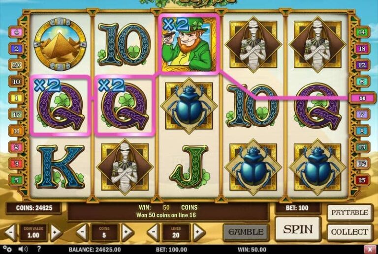 Leprechaun goes Egypt