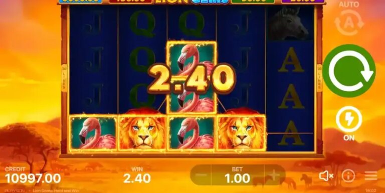 Lion Gems: Hold and Win