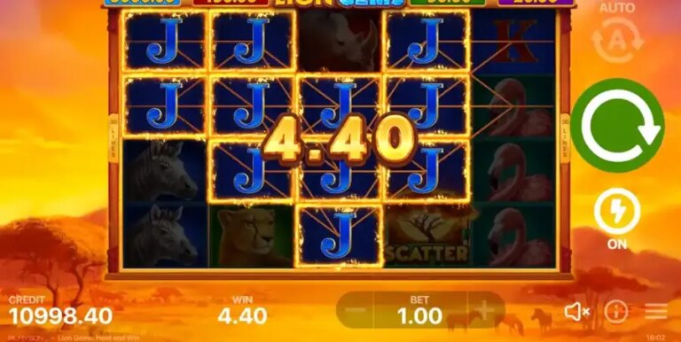 Lion Gems: Hold and Win