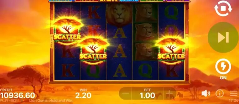Lion Gems: Hold and Win