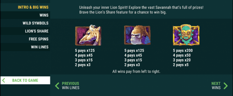 Lion Spirit