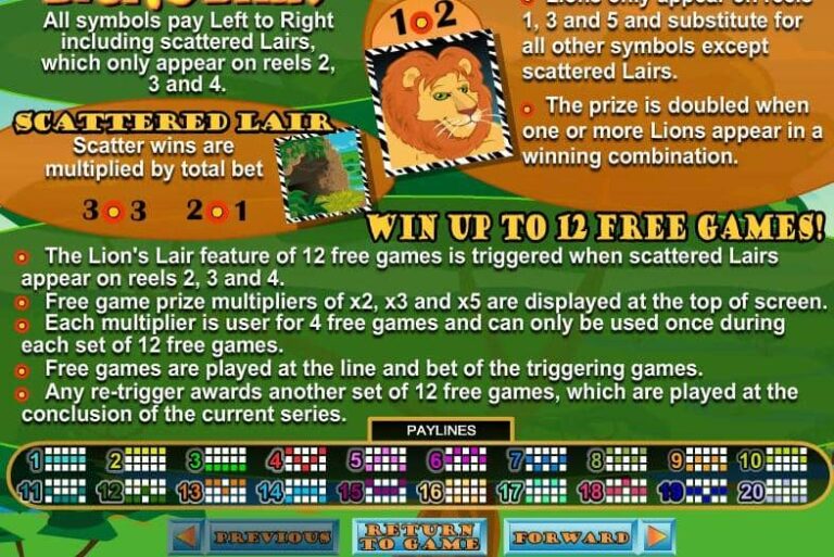 Lions Lair