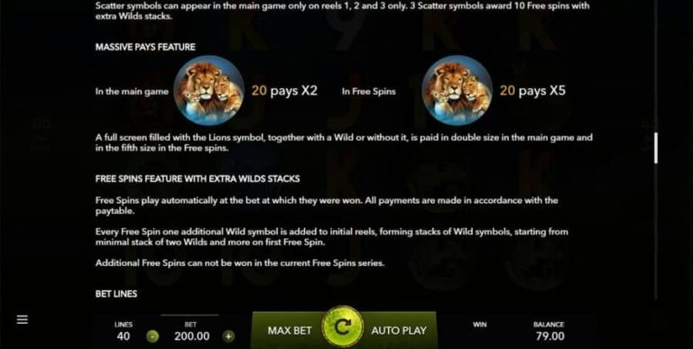 Lion’s Pride (Mascot Gaming)