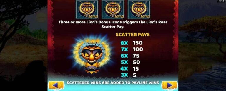 Lion’s Roar (MultiSlot)