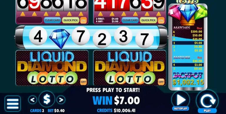 Liquid Diamond Lotto