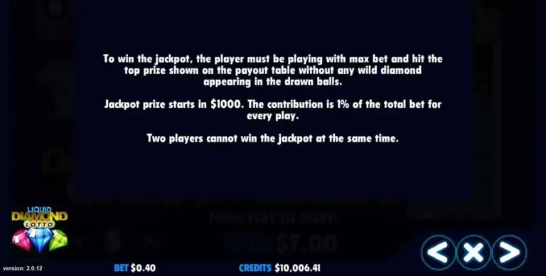 Liquid Diamond Lotto