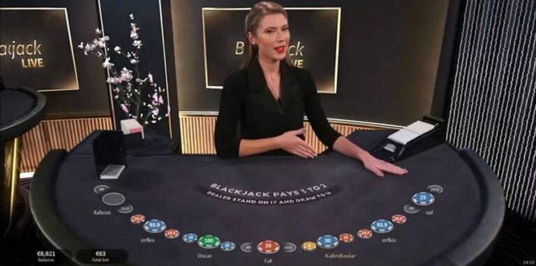 Live BlackJack VIP (NetEnt)