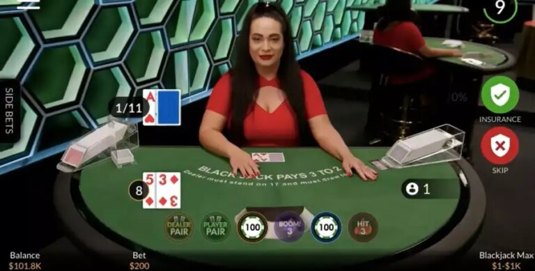 Live Blackjack Max