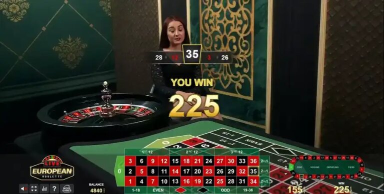 Live European Roulette