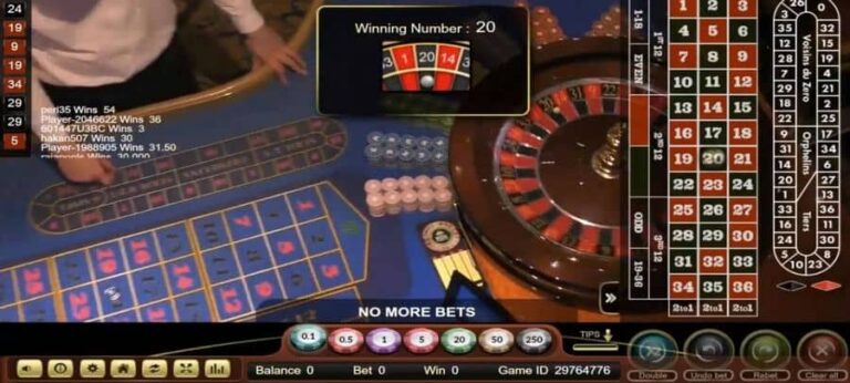 Live Royal Casino Roulette (Ezugi)