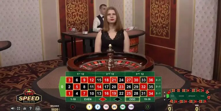 Live Speed Roulette (Amusnet Interactive)