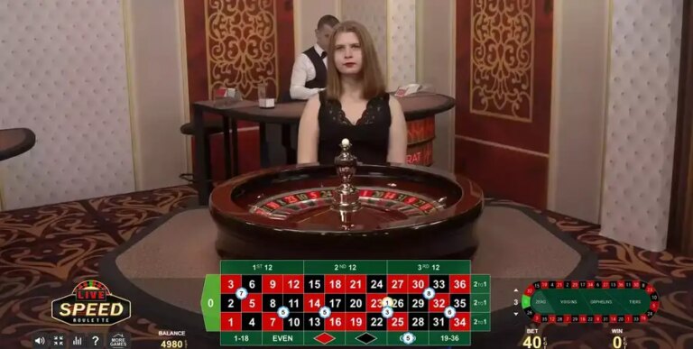 Live Speed Roulette (Amusnet Interactive)