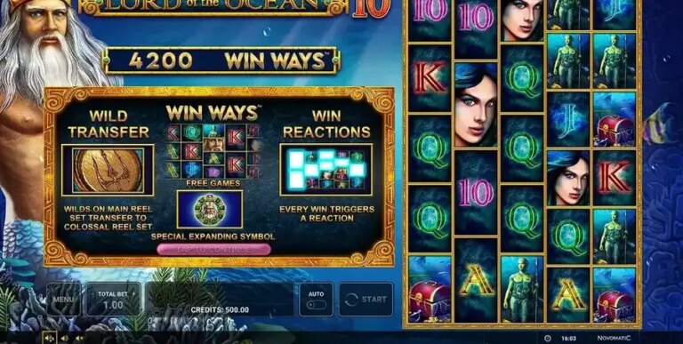 Lord of the Ocean 10: Win Ways
