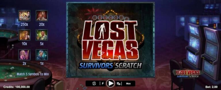 Lost Vegas Survivors Scratch
