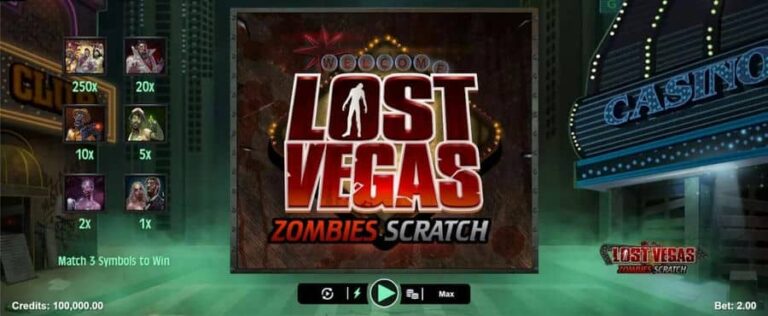 Lost Vegas Zombie Scratch