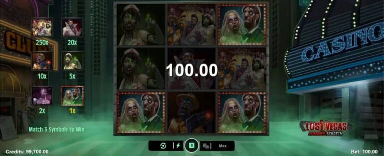 Lost Vegas Zombie Scratch