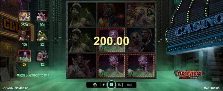 Lost Vegas Zombie Scratch