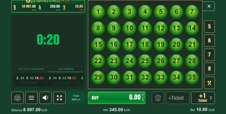 Lotto Express 5/35 Plus