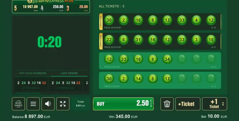Lotto Express 5/35 Plus
