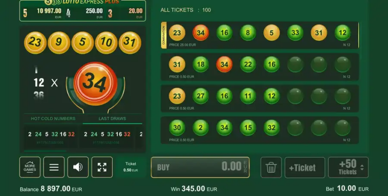 Lotto Express 5/35 Plus