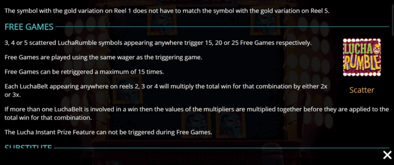 Lucha Rumble Jackpot