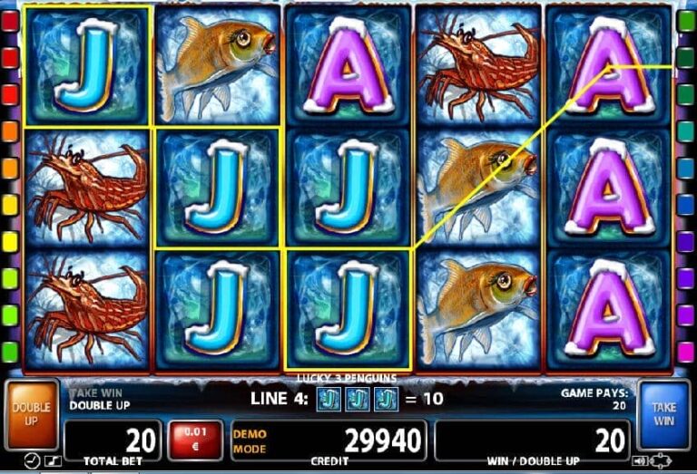 Lucky 3 Penguins