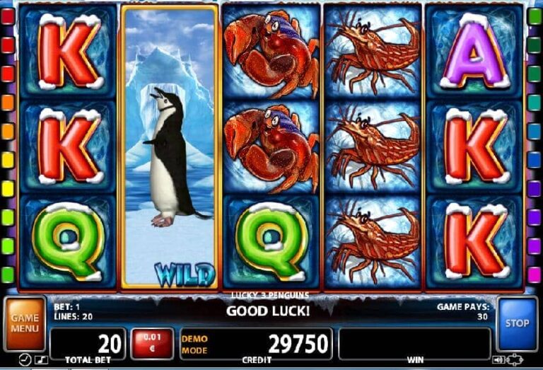 Lucky 3 Penguins