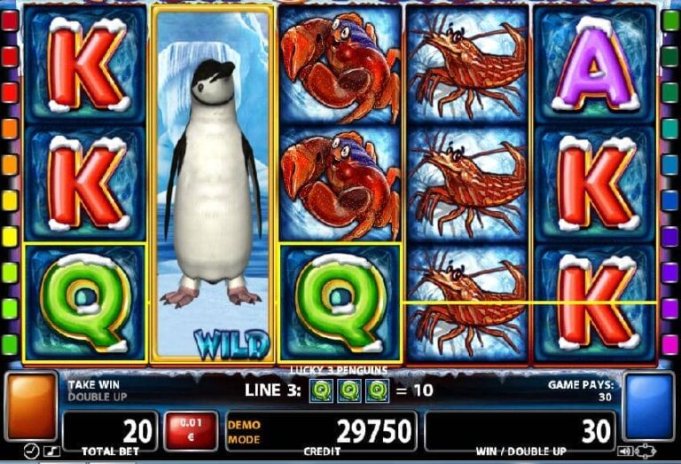 Lucky 3 Penguins