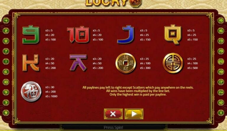 Lucky 8 (XIN Gaming)