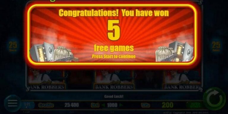 Lucky Bank Robbers