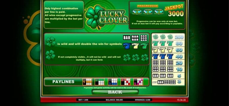 Lucky Clover iSoftBet